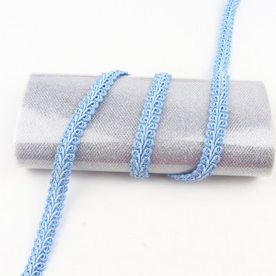 12Mm Simtkāja mežģīņu lente Austs Pīts Mežģīņu šūšana Apģērbu Aksesuāri Izliektas mežģīnes Diy Craft Kāzu Dekorācija 5M