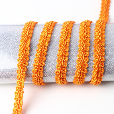 12Mm Simtkāja mežģīņu lente Austs Pīts Mežģīņu šūšana Apģērbu Aksesuāri Izliektas mežģīnes Diy Craft Kāzu Dekorācija 5M