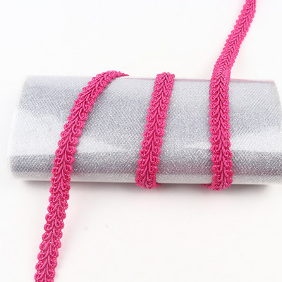 12Mm Simtkāja mežģīņu lente Austs Pīts Mežģīņu šūšana Apģērbu Aksesuāri Izliektas mežģīnes Diy Craft Kāzu Dekorācija 5M