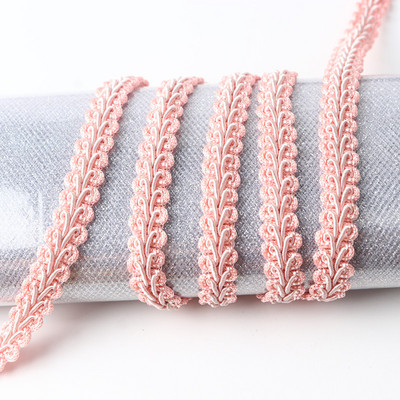 12Mm Simtkāja mežģīņu lente Austs Pīts Mežģīņu šūšana Apģērbu Aksesuāri Izliektas mežģīnes Diy Craft Kāzu Dekorācija 5M