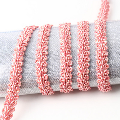 12Mm Simtkāja mežģīņu lente Austs Pīts Mežģīņu šūšana Apģērbu Aksesuāri Izliektas mežģīnes Diy Craft Kāzu Dekorācija 5M