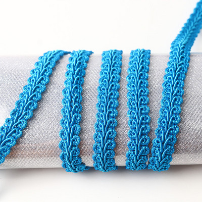 12Mm Simtkāja mežģīņu lente Austs Pīts Mežģīņu šūšana Apģērbu Aksesuāri Izliektas mežģīnes Diy Craft Kāzu Dekorācija 5M