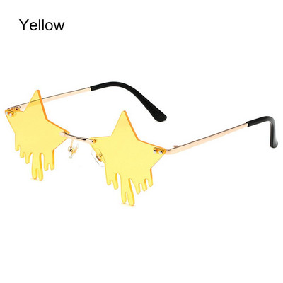 Vicces, szabálytalan gomba alakú napszemüvegek nőknek Férfi Divat Születésnapi Party Cosplay szemüvegek Photo Prop Halloween Dekoráció