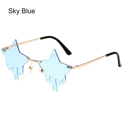 Vicces, szabálytalan gomba alakú napszemüvegek nőknek Férfi Divat Születésnapi Party Cosplay szemüvegek Photo Prop Halloween Dekoráció