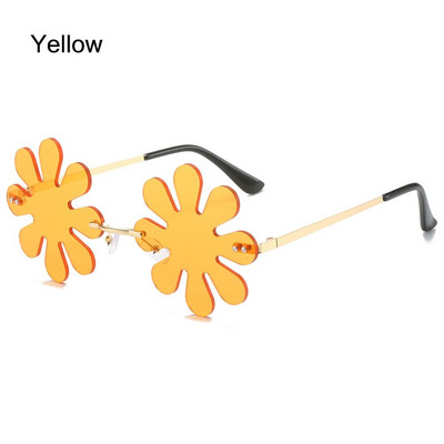 Vicces, szabálytalan gomba alakú napszemüvegek nőknek Férfi Divat Születésnapi Party Cosplay szemüvegek Photo Prop Halloween Dekoráció