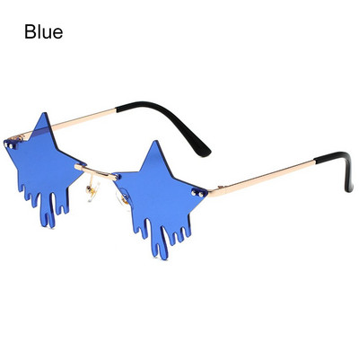 Vicces, szabálytalan gomba alakú napszemüvegek nőknek Férfi Divat Születésnapi Party Cosplay szemüvegek Photo Prop Halloween Dekoráció