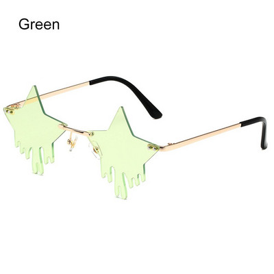 Vicces, szabálytalan gomba alakú napszemüvegek nőknek Férfi Divat Születésnapi Party Cosplay szemüvegek Photo Prop Halloween Dekoráció