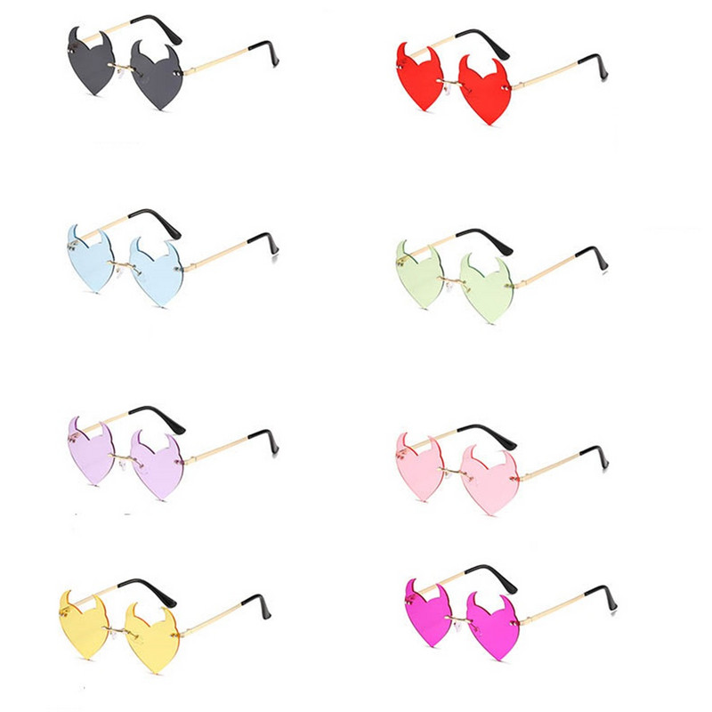 Vicces, szabálytalan gomba alakú napszemüvegek nőknek Férfi Divat Születésnapi Party Cosplay szemüvegek Photo Prop Halloween Dekoráció