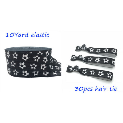 Sporta elastīga lente, 10 jardi, 15 mm volejbols beisbols futbols, baleta apdruka, pārlokama elastīga siksna, šūšanas amatniecības piederumi