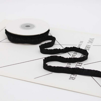 5 Yards 1CM Egyetlen üreges csipke rugalmas szegélyszalag haj masnikhoz Barkács kézműves Kézzel készített ruházat Cipők Zokni Kiegészítők Kellékek