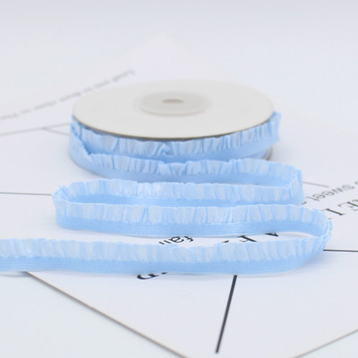 5 Yards 1CM Egyetlen üreges csipke rugalmas szegélyszalag haj masnikhoz Barkács kézműves Kézzel készített ruházat Cipők Zokni Kiegészítők Kellékek