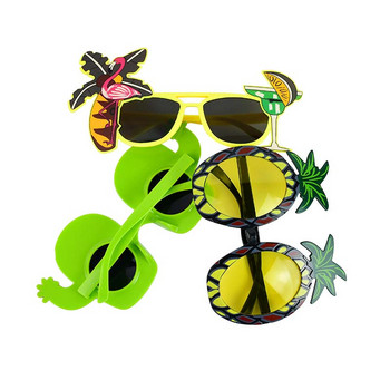 1 τμχ Γυαλιά ηλίου Hawaii Beach Party Funny Flamingo Pineapple γυαλιά ηλίου Hawaiian Summer Festival Γυαλιά πάρτι Προμήθειες για παιδιά