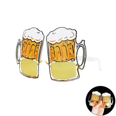 1kom Hawaii Beach Party sunčane naočale Smiješne flamingo sunčane naočale s ananasom Hawaiian Summer Festival Party naočale za djecu