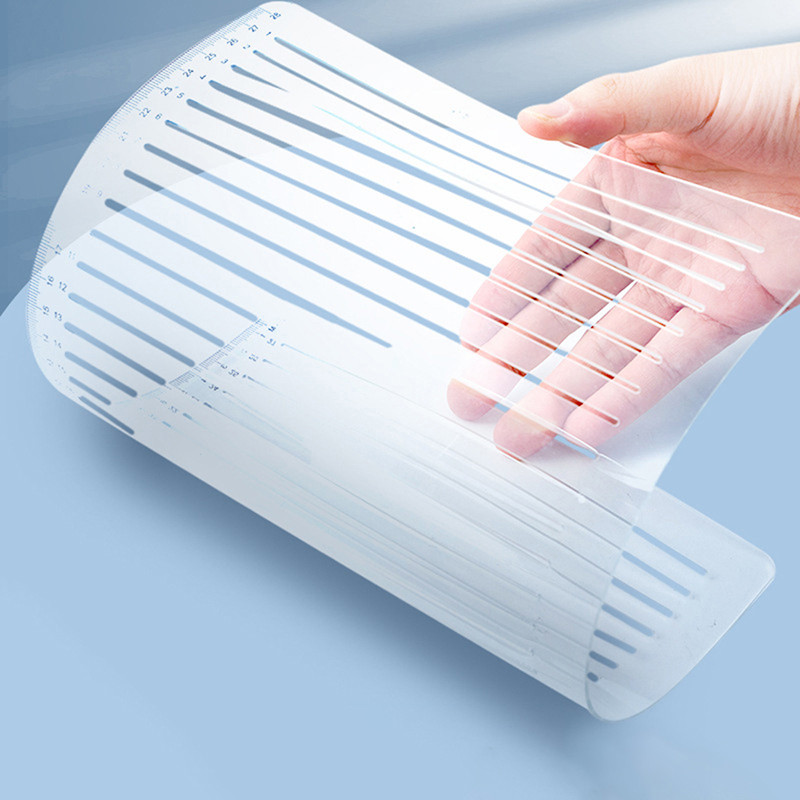 PubMed liniuotės kaligrafijos šablonas tiesia linija A4 aiškios liniuotės rašymo įrankis Geometrijos šablonas kaligrafijos liniuotės šablonas