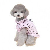 Suņu krekls Stilīgs, spilgtas krāsas volāniem piedurknēm ar ziedu apdruku Mājdzīvnieku suņu veste Vasaras apģērbs Ikdienas apģērbs Mājdzīvnieku T-krekls Mājdzīvnieku veste