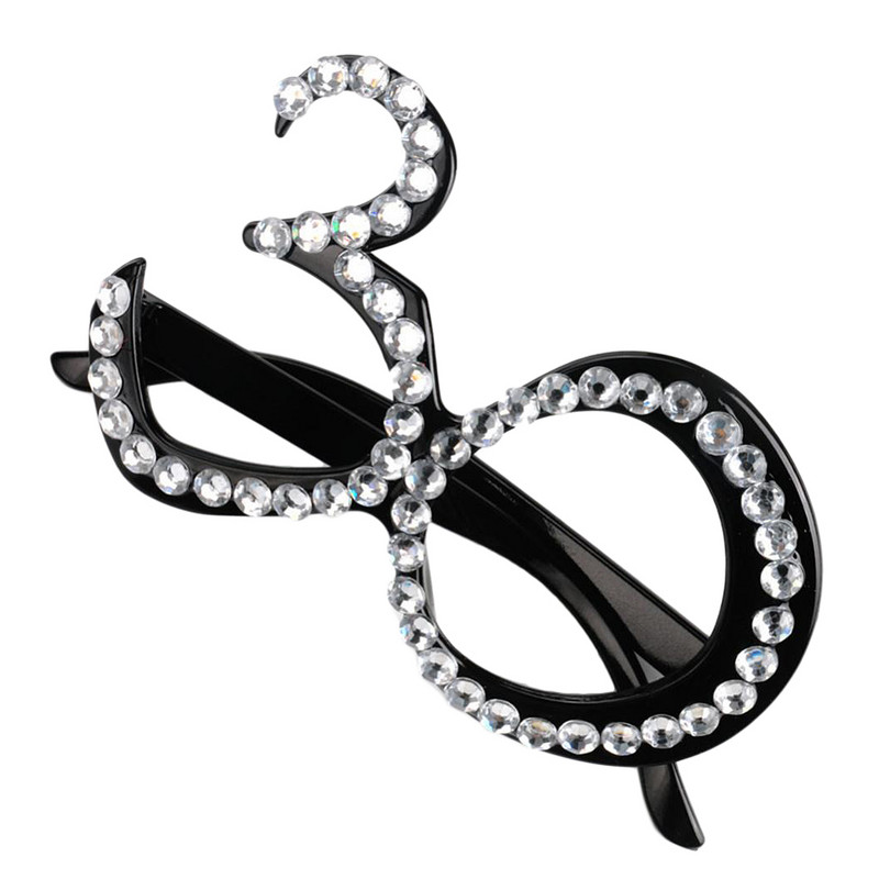 30. 40. 50. 60. Dimanta dzimšanas diena Jaunums ballītei Brilles vecuma brilles