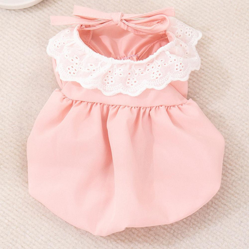 Jauka suņu princeses kleita elpojoša kleita Plāna mājdzīvnieku princeses kleita Vasaras kaķu suņu tērpi