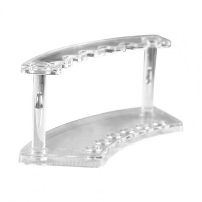 Puikus mini lengvai valomas 6 padėčių rašiklio ekrano laikymo stovas, skirtas parduotuvės pieštukų ekrano stovui.