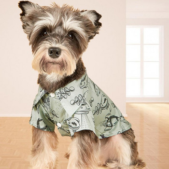 Ρούχα γάτας που φοριούνται καλοκαιρινά ρούχα για σκύλους με δύο πόδια Πουκάμισο για σκύλους που απορροφούν τον ιδρώτα πουκάμισο για σκύλους Φούτερ για σκύλους Ρούχα για κατοικίδια