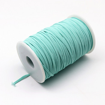 5m/3mm цветна еластична лента, найлонова високоеластична домашно облекло, аксесоари за шиене, занаяти, направи си сам, ръчно зашита гумена еластична лента