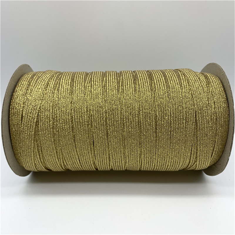 3 χιλιοστά 6 χιλιοστά 10 χιλιοστά 5 γιάρδες/Παρτίδα Χρυσή Υψηλή Ελαστική Ράψιμο Ελαστική Κορδέλα Fiat Λαστιχένια Λάντα Μέσης Σχοινί ελαστική Κορδέλα