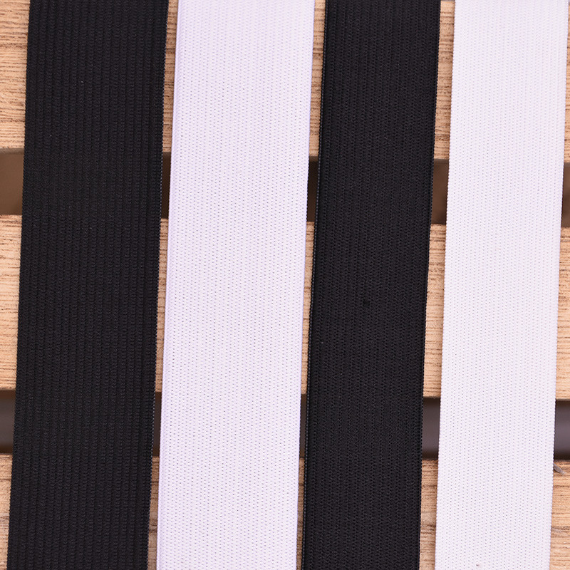 5 Yard 15-44mm varrás gumiszalag fehér fekete nylon széles rugalmas szalag barkács szoknya Ruha nadrág csipke szegély varrás kiegészítők