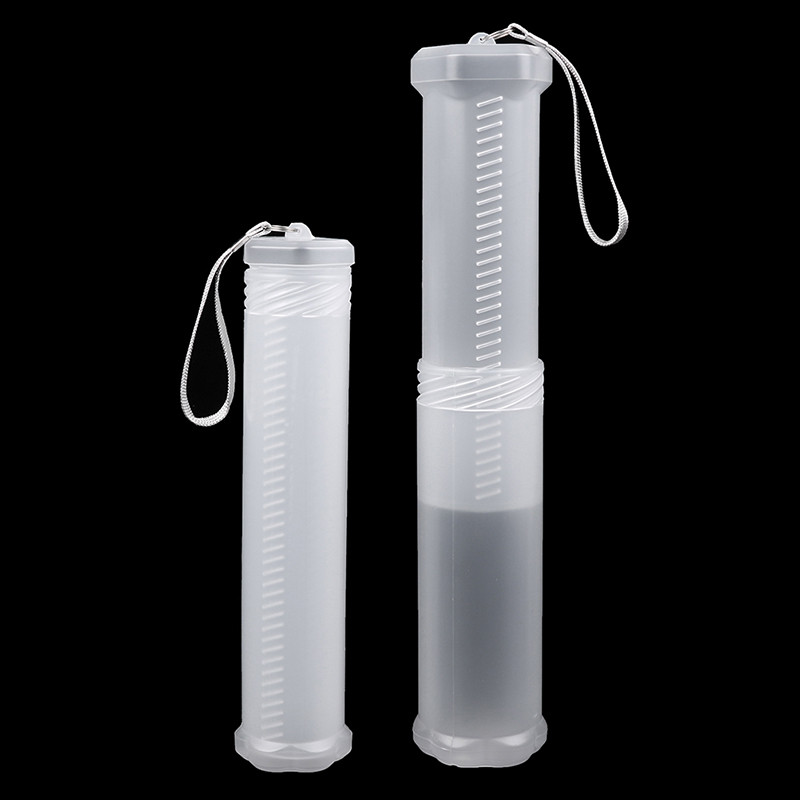 Reguliuojamas sulankstomas rašiklio laikiklis Plastikiniai studentų reikmenys Skaidrus nešiojamas plonas rašiklio laikiklio pieštuko dėklas