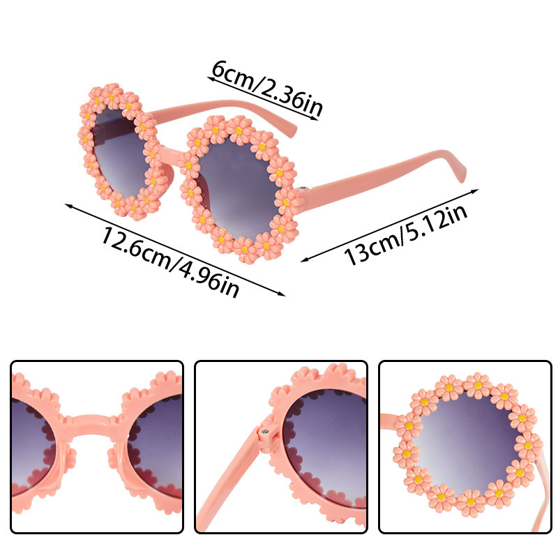 Γυαλιά ηλίου για πάρτι γενεθλίων Daisy γυαλιά λουλουδιού Γάμος Νυφικό ντους Διακόσμηση Προμήθειες Bachelorette Hen Party Bride To Be Gift