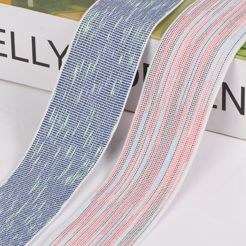 Mīksta elastīga lente 40mm Krāsaina elastīga lente Apģērbs Somas Bikses Elastīga Gumija DIY Šūšanas piederumi Gumijas lente 1metrs