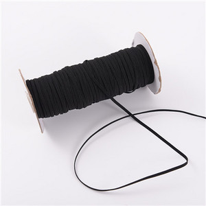 10 jardu 3/6 mm elastīgās lentes Virves Gumijas matu lentes Šūšanas Siksnas Lentes Viduklis Apavi Josta DIY Apģērbu aksesuāri