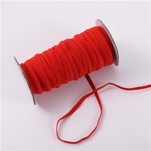 10 jardu 3/6 mm elastīgās lentes Virves Gumijas matu lentes Šūšanas Siksnas Lentes Viduklis Apavi Josta DIY Apģērbu aksesuāri