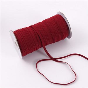 10 jardu 3/6 mm elastīgās lentes Virves Gumijas matu lentes Šūšanas Siksnas Lentes Viduklis Apavi Josta DIY Apģērbu aksesuāri