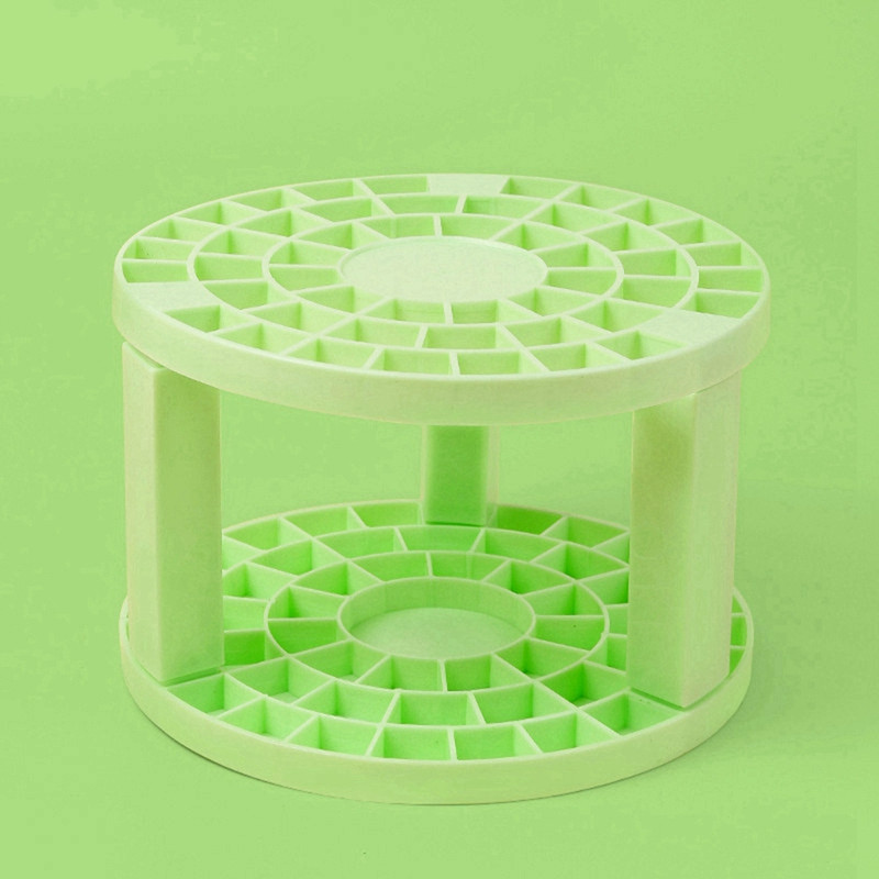 Apvalios skylės dažų šepetėlio laikiklis, rankdarbių dažų ir makiažo šepetėlių laikiklis, žymeklio laikiklis, rašiklio laikiklis ir rašiklis