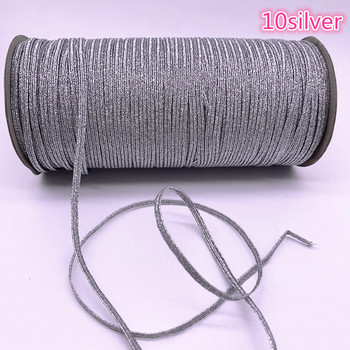 НОВО 5 ярда, еластични ленти с височина 3 мм, лента за шиене на макара, плосък еластичен шнур Направи си сам, ръчно изработени шевни занаяти
