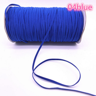 JAUNA 5 metri 3 mm augstas elastīgās lentes Spoles šūšanas lente plakana elastīga aukla, izgatavota ar rokām, šūšana