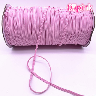 JAUNA 5 metri 3 mm augstas elastīgās lentes Spoles šūšanas lente plakana elastīga aukla, izgatavota ar rokām, šūšana