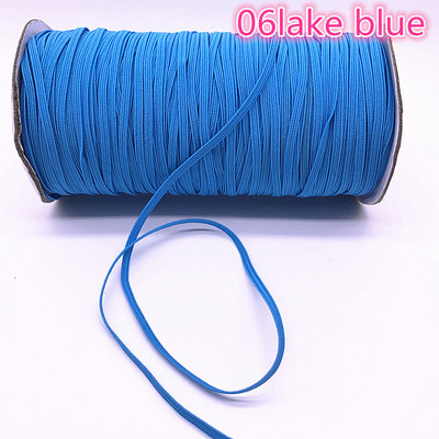 JAUNA 5 metri 3 mm augstas elastīgās lentes Spoles šūšanas lente plakana elastīga aukla, izgatavota ar rokām, šūšana