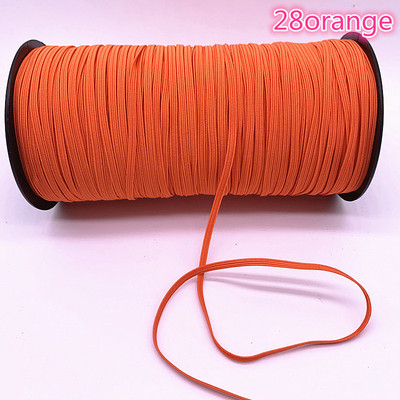 JAUNA 5 metri 3 mm augstas elastīgās lentes Spoles šūšanas lente plakana elastīga aukla, izgatavota ar rokām, šūšana