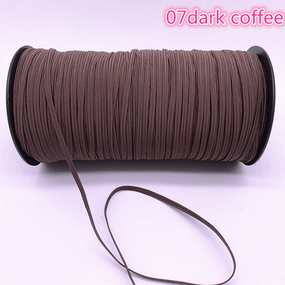 JAUNA 5 metri 3 mm augstas elastīgās lentes Spoles šūšanas lente plakana elastīga aukla, izgatavota ar rokām, šūšana