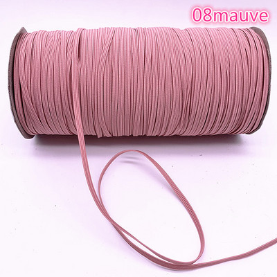 JAUNA 5 metri 3 mm augstas elastīgās lentes Spoles šūšanas lente plakana elastīga aukla, izgatavota ar rokām, šūšana