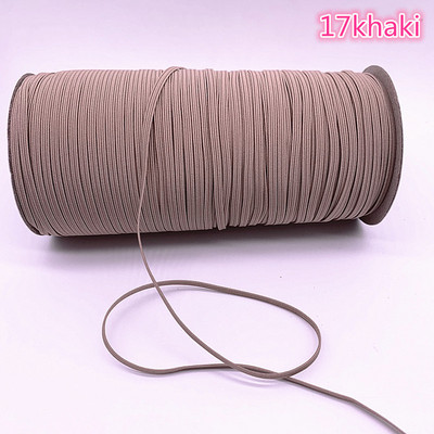 JAUNA 5 metri 3 mm augstas elastīgās lentes Spoles šūšanas lente plakana elastīga aukla, izgatavota ar rokām, šūšana