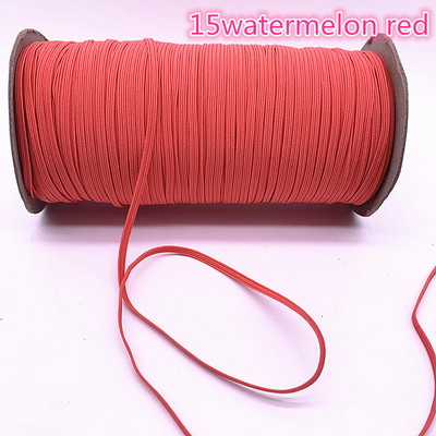 JAUNA 5 metri 3 mm augstas elastīgās lentes Spoles šūšanas lente plakana elastīga aukla, izgatavota ar rokām, šūšana