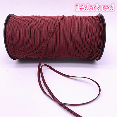 JAUNA 5 metri 3 mm augstas elastīgās lentes Spoles šūšanas lente plakana elastīga aukla, izgatavota ar rokām, šūšana