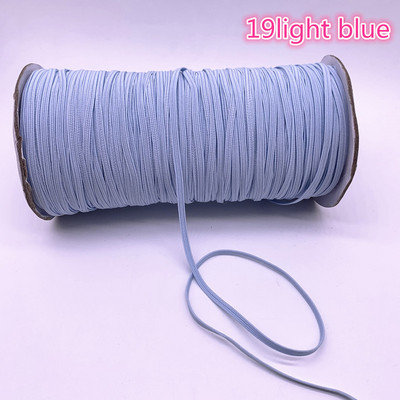 JAUNA 5 metri 3 mm augstas elastīgās lentes Spoles šūšanas lente plakana elastīga aukla, izgatavota ar rokām, šūšana