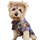 Havaju stila suņu apģērbi Franču buldogu apģērbi mājdzīvniekiem Vasaras mājdzīvnieku apģērbi maziem un vidējiem suņiem Čivavas kucēnam Ropa Perro Mopsis