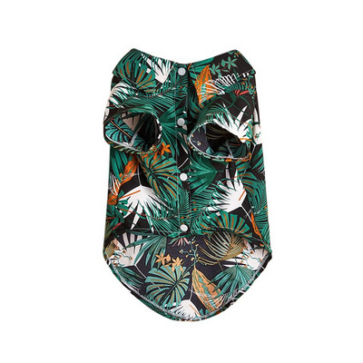 Havaju stila suņu apģērbi Franču buldogu apģērbi mājdzīvniekiem Vasaras mājdzīvnieku apģērbi maziem un vidējiem suņiem Čivavas kucēnam Ropa Perro Mopsis