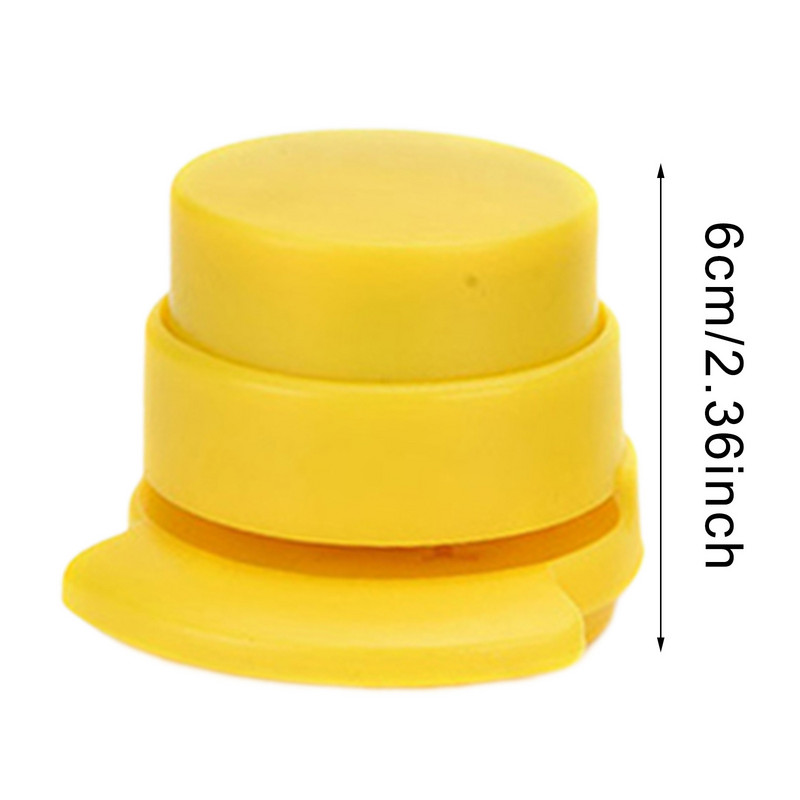 1vnt Mini saugus susegiamas segiklis popieriui surišti be nagų susegimo mašina be adatų segtukai Kanceliarinės mokyklos biuro reikmenys