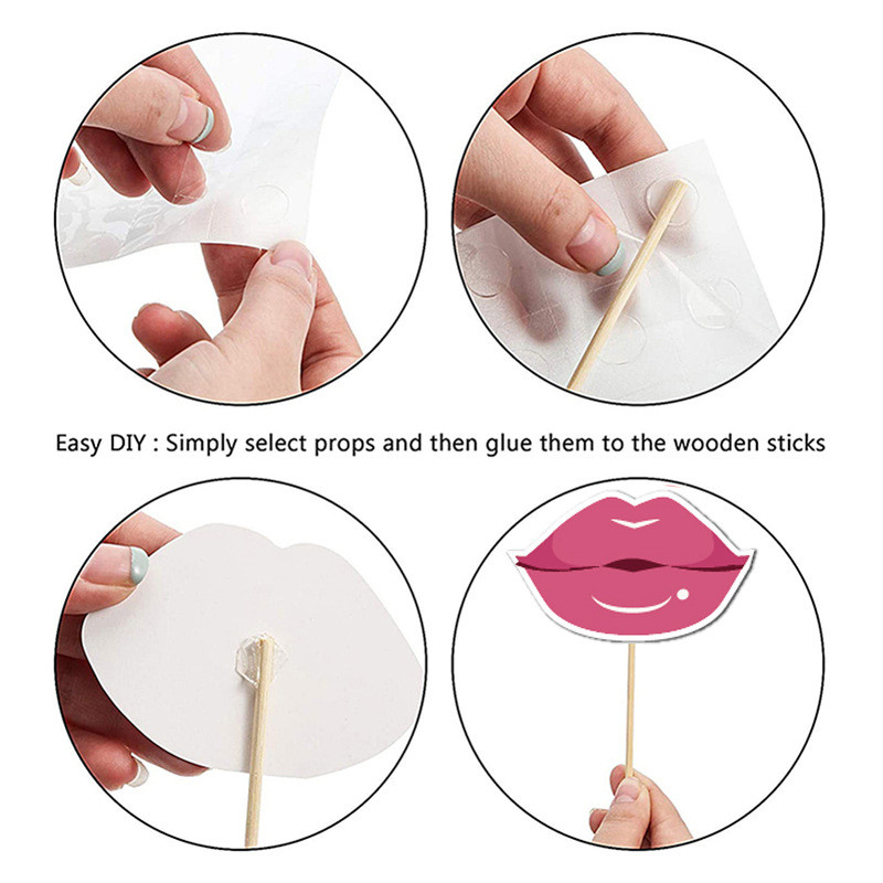 Bride To Be Wedding Photo Booth Props Just Married Photobooth Hen Party Decorations Team Νυφικό ντους Bachelorette Party