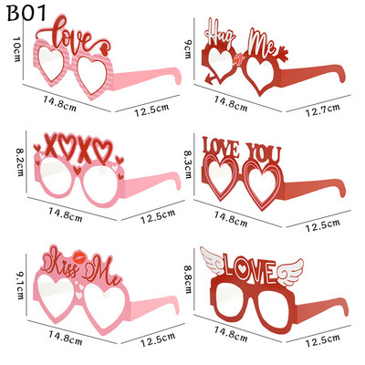 Valentīndienas foto kabīnes rekvizīti Sirds brilles Mīlestības foto kabīnes rekvizīti Fotobūdiņa tikko precējies kāzu rotājumi Romantiska dāvana