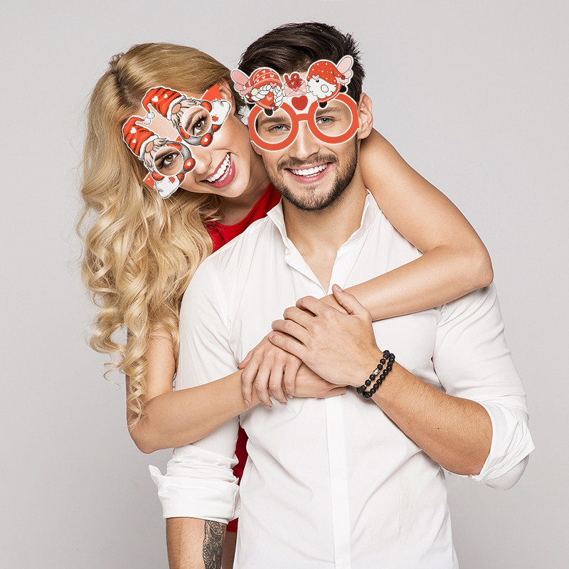 Valentīndienas foto kabīnes rekvizīti Sirds brilles Mīlestības foto kabīnes rekvizīti Fotobūdiņa tikko precējies kāzu rotājumi Romantiska dāvana